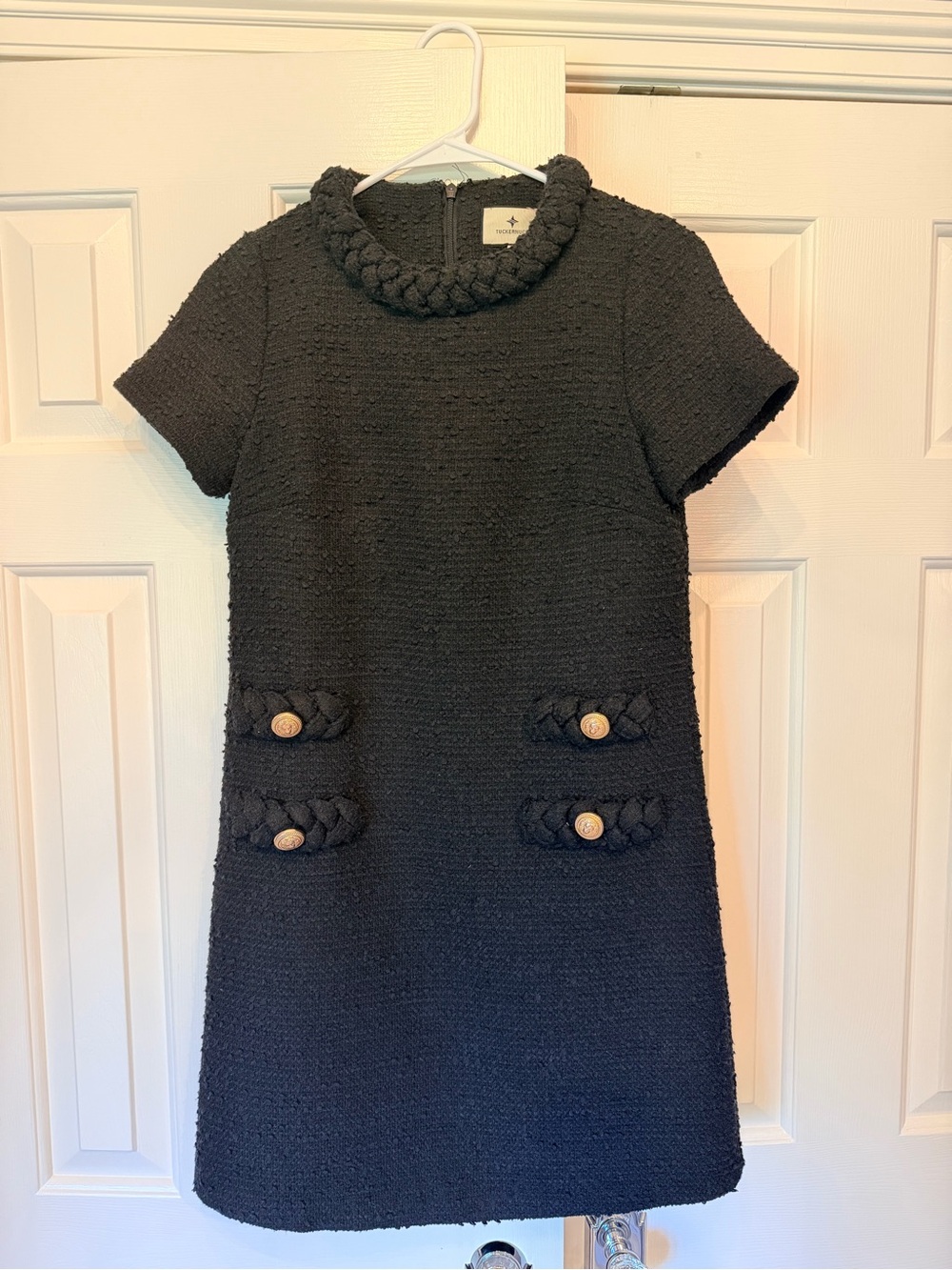 Tuckernuck Black Jackie Dress (XXS)